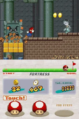 New Super Mario Bros. (USA) screen shot game playing